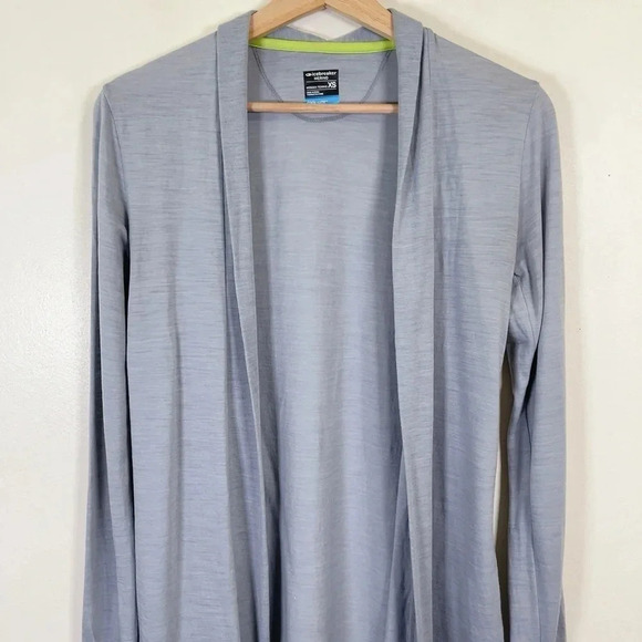 Icebreaker Merino Wool Cool-Lite Waterfall  Open Cardigan - Picture 6 of 16